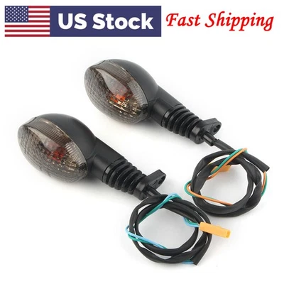 Lente de humo intermitente indicador de luz de giro para Kawasaki Ninja 250R 2008-2012 Foto 1 de 4