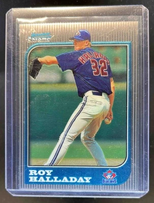 Bowman Chrome Roy Halladay Rookie RC #212 1997 Blue Jays Foto 1 de 2
