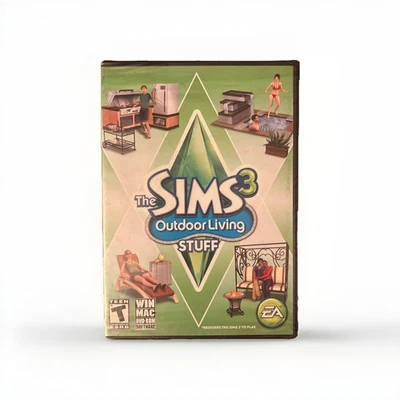 Sims 3: Outdoor Living Stuff (Windows/Mac, 2011) EA DVD-ROM Brand New, Sealed - Image 1 of 2