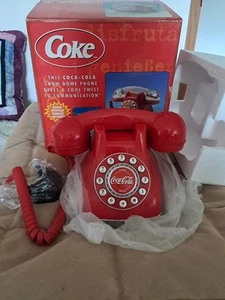 Coca-Cola Desktop Telephone "READ Description!" Wrong Box - Picture 1 of 8
