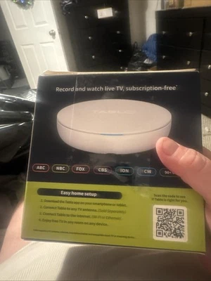 New-Factory Sealed!! Tablo TV 4th gen 2-Tuner 128GB DVR Watch & Record Live TV - Image 1 of 3