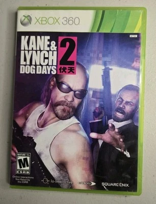 KANE & LYNCH: JUEGO DOG DAYS 2 PARA MICROSOFT XBOX 360 -Sin Manual - Disco Excelente Foto 1 de 3