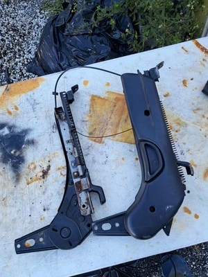 95-98 Nissan 200sx pasajero delantero derecho canastilla asiento rieles deslizantes montaje en orugas Foto 1 de 4