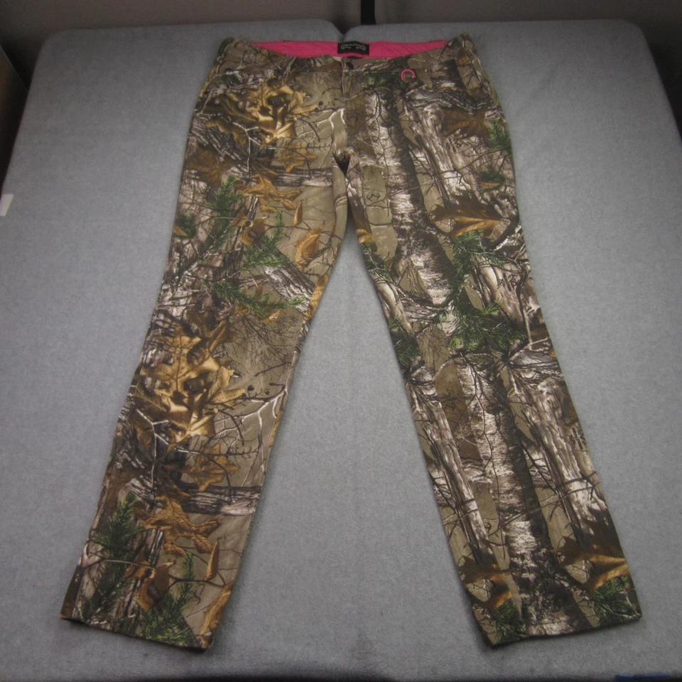 Realtree Jeans Womens 18 Camouflage Xtra 5 Pocket Hunting Outdoor - Image 1 of 4