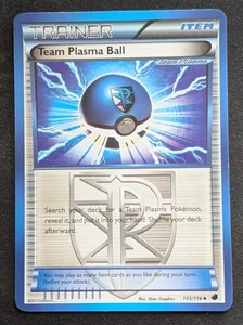 Pokemon Team Plasma Ball (Team Plasma) Plasma Freeze 105/116 - Picture 1 of 2