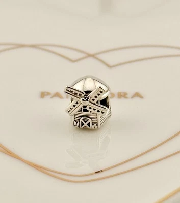 LIMITED EDITION Country Exclusive Holland Genuine Pandora Windmill Charm 798126 - Image 1 of 4