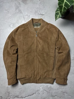 Chaqueta Bomber Bogner Alemania Occidental Lana Mezcla Mohair Marrón De Colección Foto 1 de 4