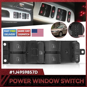 Master Power Window Switch for 99-06 VW Golf / 99-05 VW Jetta / 98-05 VW Passat - Picture 1 of 9