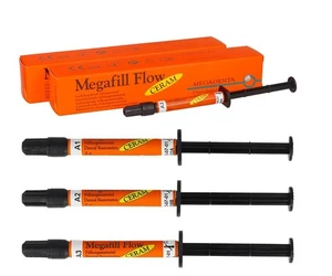 Megafill Flow CERAM Dental Composite Microhybrid Reparatur Komposit Zahn Füllung - Bild 1 von 3