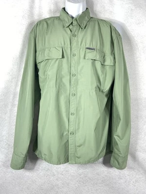 Camisa de Pesca Simms Para Hombres XL Verde Guía Serie Soaring Eagle Ventilada Foto 1 de 4