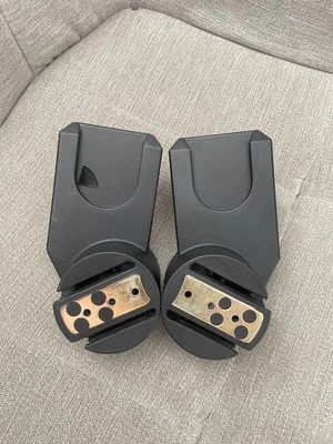 Adaptadores de asiento de coche Maxi Cosi Cybex para silla de paseo Quinny Zapp, Zapp Xtra, Xtra2 Foto 1 de 2