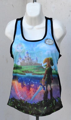 The Legend Of Zelda Juniors Shirt A Link Between Worlds Tank Official Sz XS - Image 1 of 4
