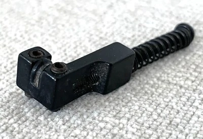 1987 B.C. Guitarra Eléctrica Rich Warlock Mfg Floyd Rose Trem Bridge Sillín Negro Foto 1 de 4