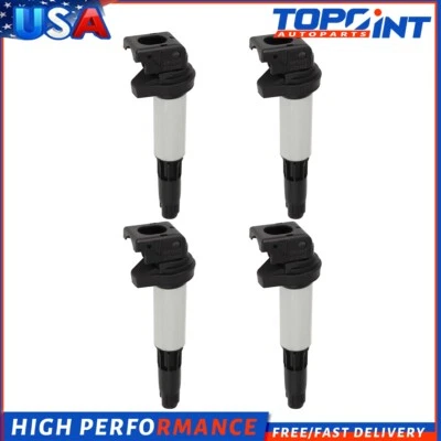 4 For 2002-2005 BMW 325Ci 325i 325xi 2.5L L6 745Li 745i 4.4L V8 Ignition Coil - Image 1 of 4