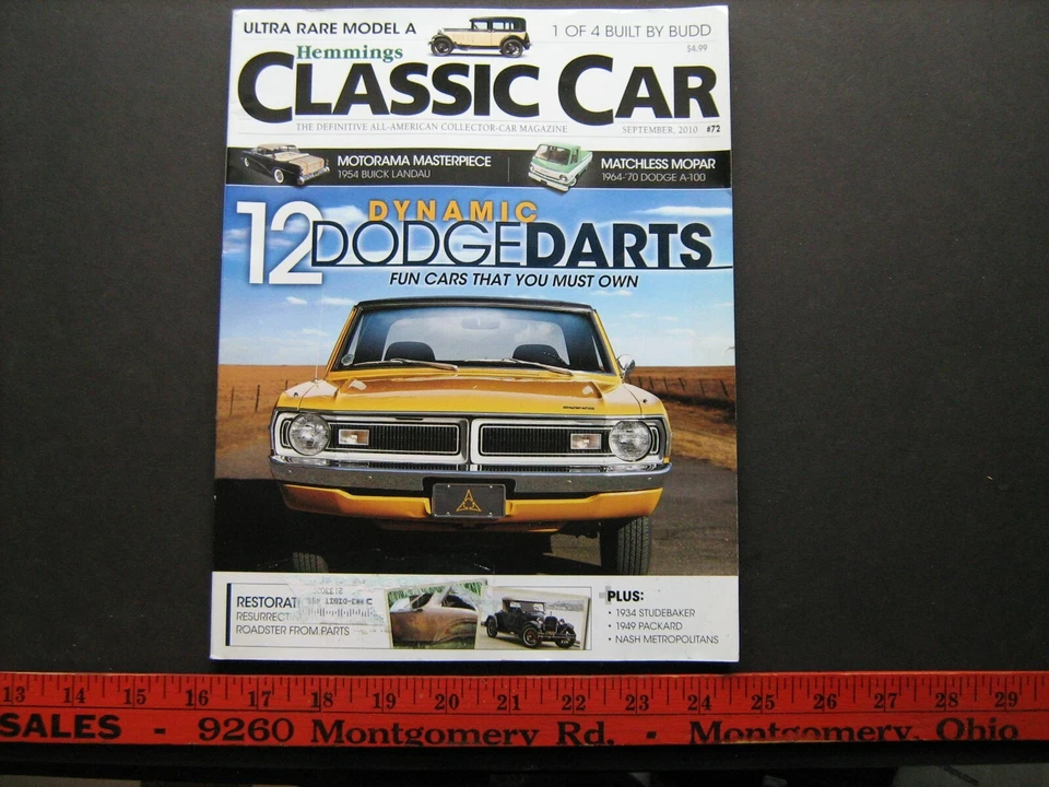 COCHE CLÁSICO Septiembre 2010--Buick Dodge Ford Frazer Metropolitan Packard Studeba Foto 1 de 1