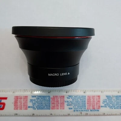 55mm Ultra Wide Angle Lens for Nikon D5600 D3500 D3400 w/ AF-P DX 18-55mm Lens - Image 1 of 3