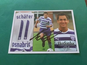 VFL Osnabrück , A. Schäfer , Autogrammkarte, Fussball - Picture 1 of 1