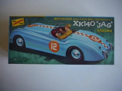 Jaguar XK 140 JAG - The Lindberg Line - Vintage Bausatz - Bild 1 von 4