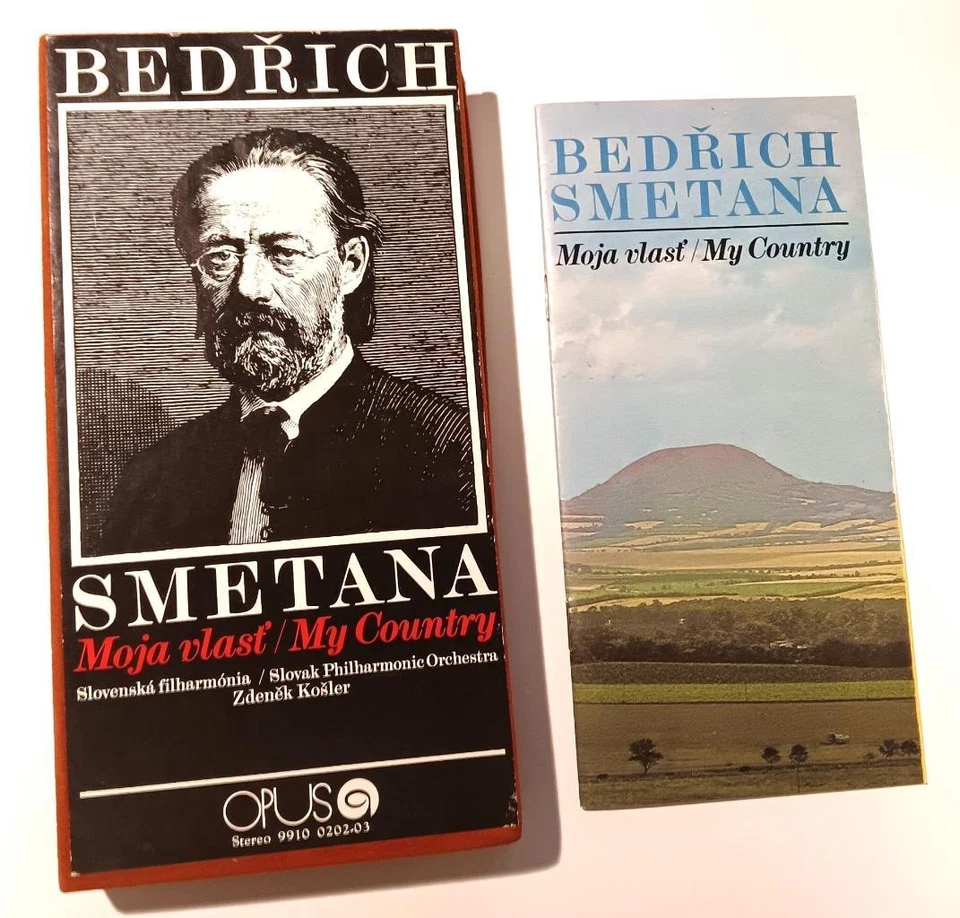 Bedrich Smetana Moja vlast My Country Cassette Tape Box Set Czechoslovakia 1978 - Image 1 of 1