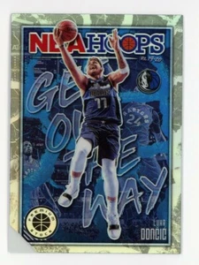 2019-20 Panni Hoops Premium LUKA DONCIC Rare SILVER PRIZM GET OUT THE WAY #1 SSP - Picture 1 of 2