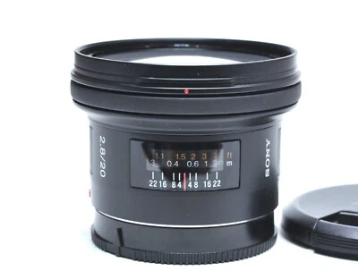 Sony Wide Angel 20mm F 2.8 AF Lens for Sony A-mount 711 - Image 1 of 4