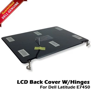New Dell Latitude E7450 LCD Back Cover Lid Assembly W/Hinges M6DC4 0VW2JT 0FXYC3 - Picture 1 of 5