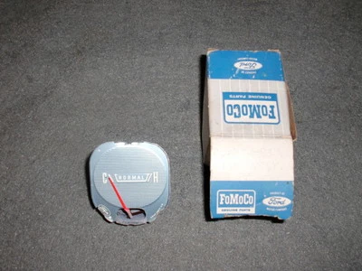 Nuevo de Lote Antiguo Medidor de Temperatura Ford Fairlane 500/Galaxie/Starliner/Sunliner/Wagon Foto 1 de 3