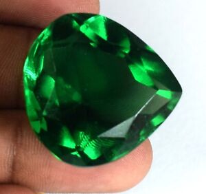Brazilian 58.15 Ct Green Topaz Pear Gemstone Certified A49221 Valentine's Sale