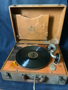 Vintage Birch No 600 Talking Machine PHONOGRAPH - Picture 1 of 8