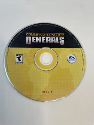 Command & Conquer: Generals Deluxe Edition PC 2003 Disk 1 Only - Image 1 of 4