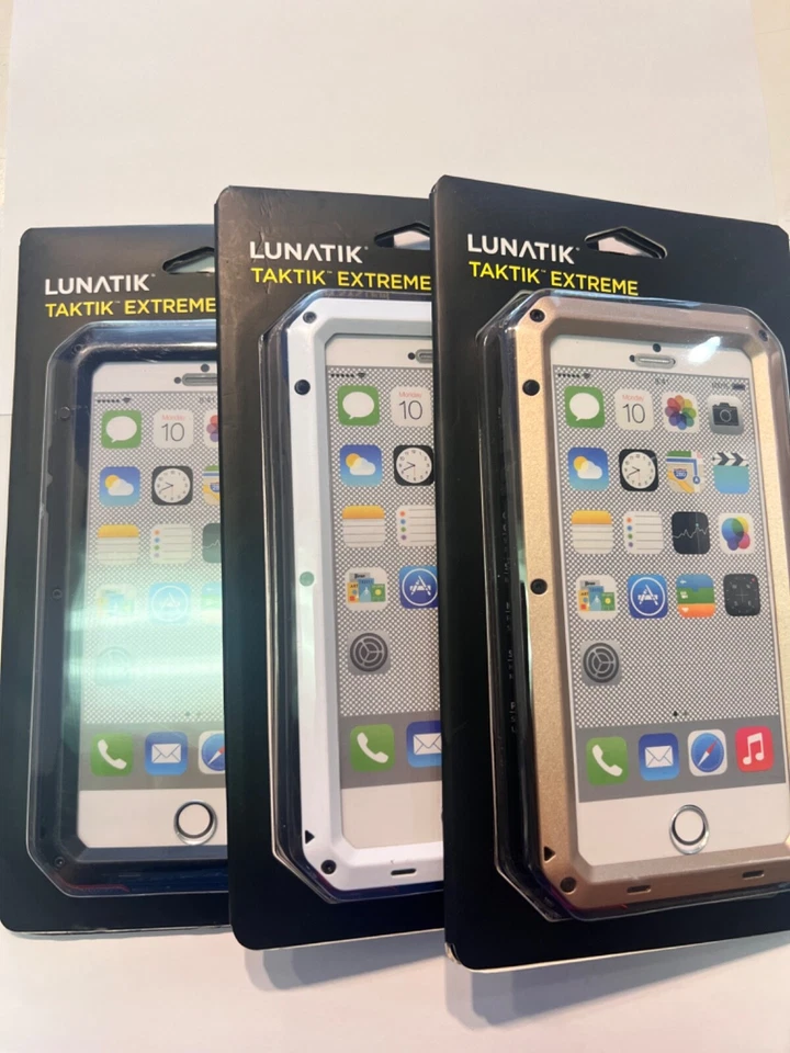 Funda LUNATIK TakTik Protección Extrema iPhone 6+ con Corning Gorilla Glass Foto 1 de 1