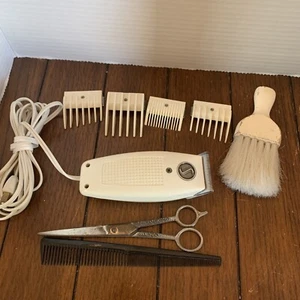 Vintage Supreme Electric Home Hair Clippers S-200 W/4 Guards - Picture 1 of 2