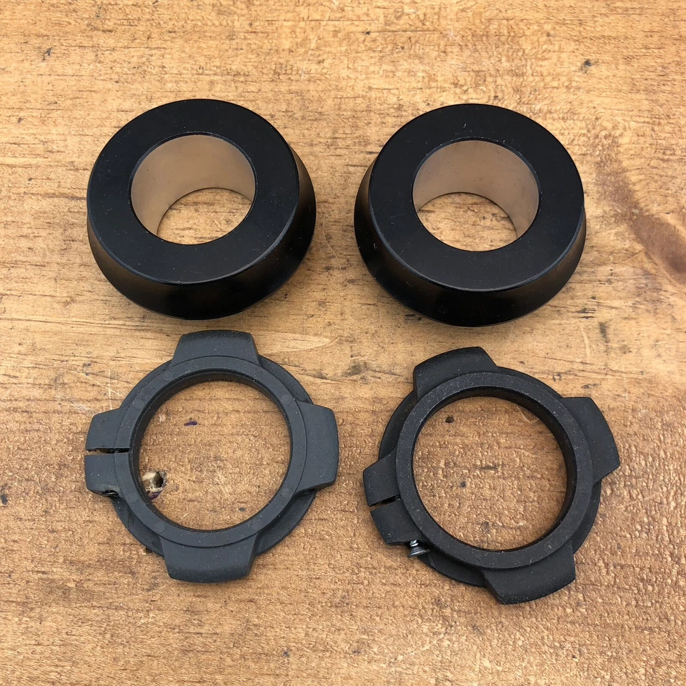 BB30 to 24mm Axle Bike Bottom Bracket Converter Cups W/ Lock Rings, SRAM/ FSA - Image 1 of 4