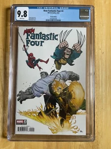 NEW FANTASTIC FOUR #2 CGC 9.8! NICK ROCHE COVER! - Picture 1 of 4