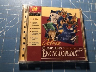 Off Grid Education Deluxe Comptons Interactive Encyclopedia PC CD Rom 1998 - Image 1 of 3