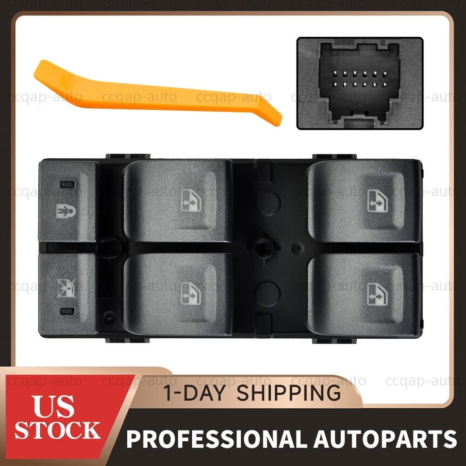 Control de interruptor de ventana para Chevy Silverado GMC Sierra Canyon 2014-2021 23427098 Foto 1 de 4