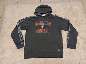 Detroit Tigers Baseball Hooded Sweatshirt  Genuine Merchandise Men's Size L