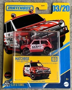 2025 03/20 1970 Honda N600 Off Road Matchbox Collectors - Picture 1 of 1