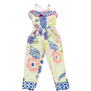 GIRLS MATILDA JANE Adventure Begins Horseshoe Jumpsuit Romper size 2 - Picture 1 of 7