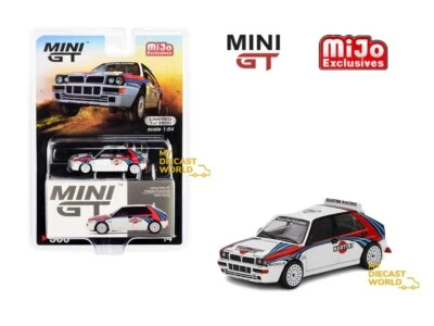 Mini GT 1:64 Lancia Delta HF Integrale Evoluzione Martini Racing (белый) No300 - Изображение 1 из 4