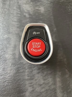 BOTÓN DE PARADA DE ARRANQUE ROJO ORIGINAL BMW M4 M3 M2 140426 Se adapta a M140i M135i F20 F21 F22 Foto 1 de 4