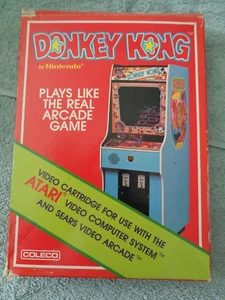 ATARI - GIOCO NINTENDO DONKEY KONG 1981 con SCATOLA E BROCHURE! ORIGINALE! - Foto 1 di 8