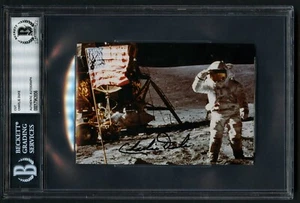 Charles Duke signed autograph 3x4 Photo American Former Astronaut BAS Slabbed - Picture 1 of 1