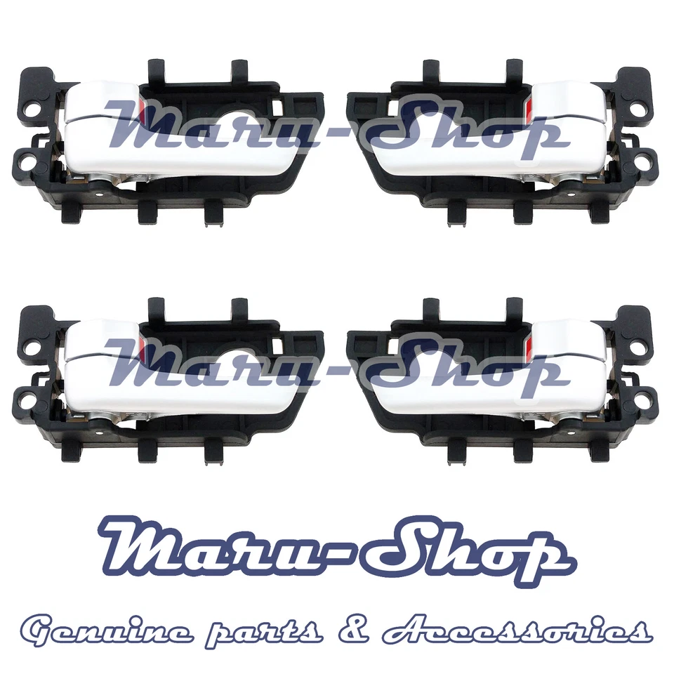 Chrome Inside Door Handle Catch Set(4pcs) for 08~13 Kia Forte/Cerato 4DR/5DR/2DR - Image 1 of 1