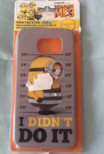 Custodia protettiva cellulare - cover rigida per Samsung Galaxy S6 Minions I did't do it nuova!! - Foto 1 di 6