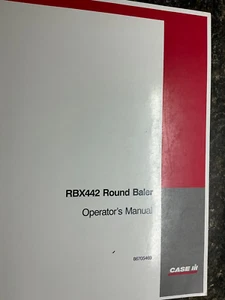 Case RBX442 Round Baler Operator's Manual - Picture 1 of 3
