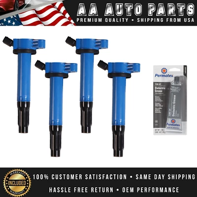 Bobina de encendido de alto rendimiento y grasa de afinación para Scion tC Lexus LS460 GX460 UF487 Foto 1 de 4