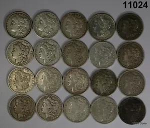 ROLLO DE 20 DÓLARES DE PLATA MORGAN PRE 21 EN MUY BUEN ESTADO + ¡BONITO GRUPO! #11024 - Imagen 1 de 2