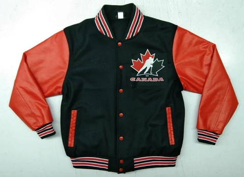 Team Canada National Junior  Hockey Team 2023 Varsity Jacket Cover