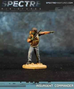 Spectre Miniatures Insurgent Commander - Imagen 1 de 1